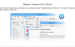 Enpass 无法在第三方浏览器上使用的解决方法 Enpass 无法在第三方浏览器上使用的解决方法