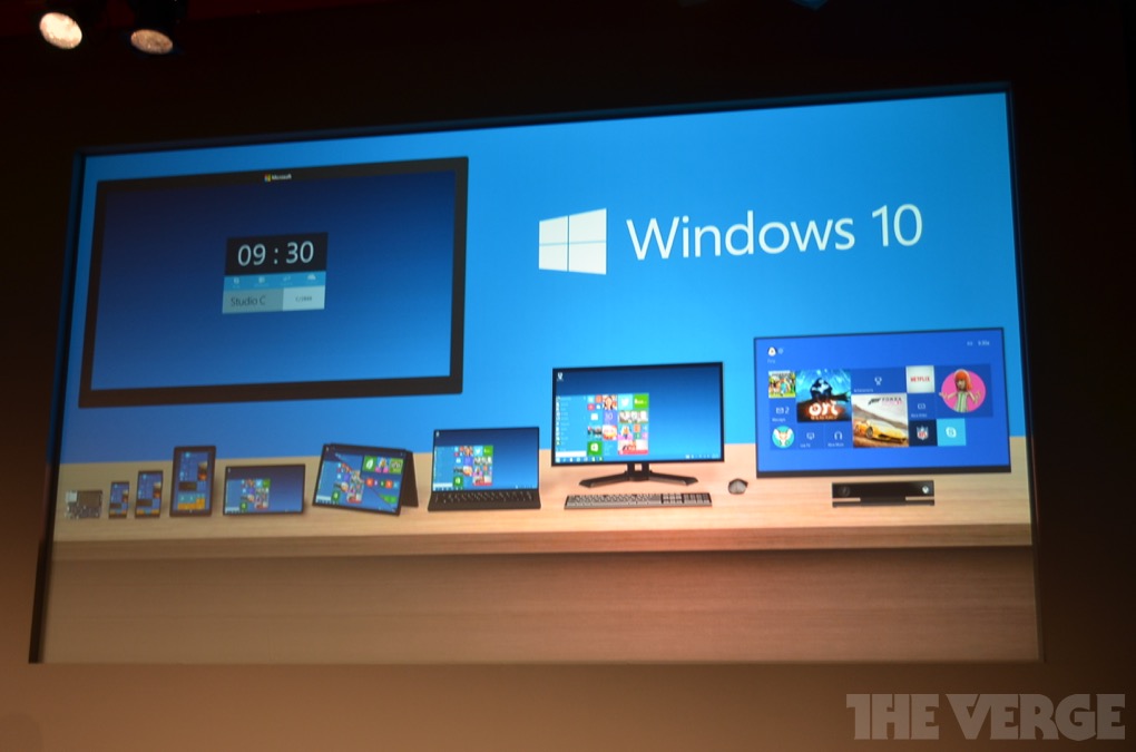 新Windows命名Windows10 正版Win8用户免费升级 技术动态 第1张
