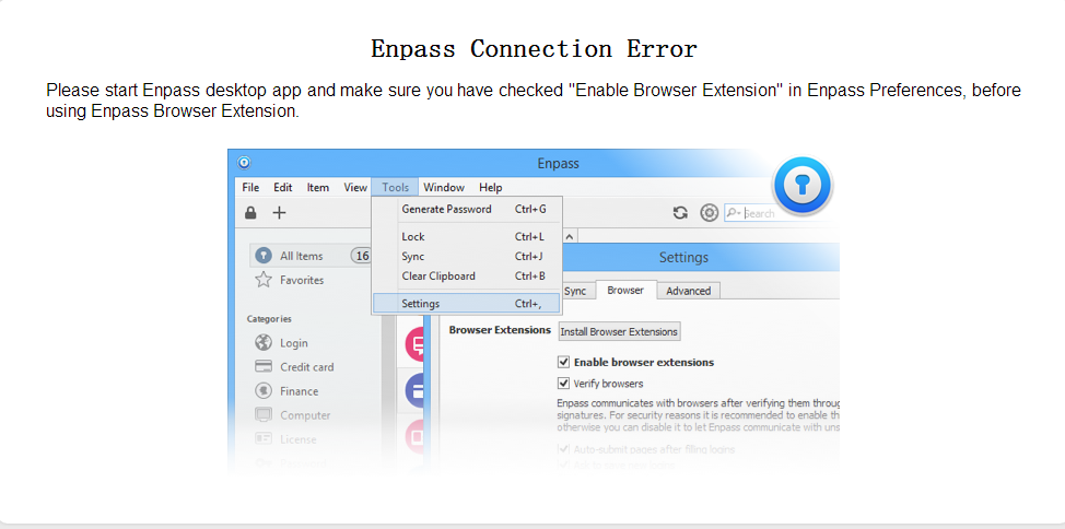 Enpass 无法在第三方浏览器上使用的解决方法 操作系统交流 第1张